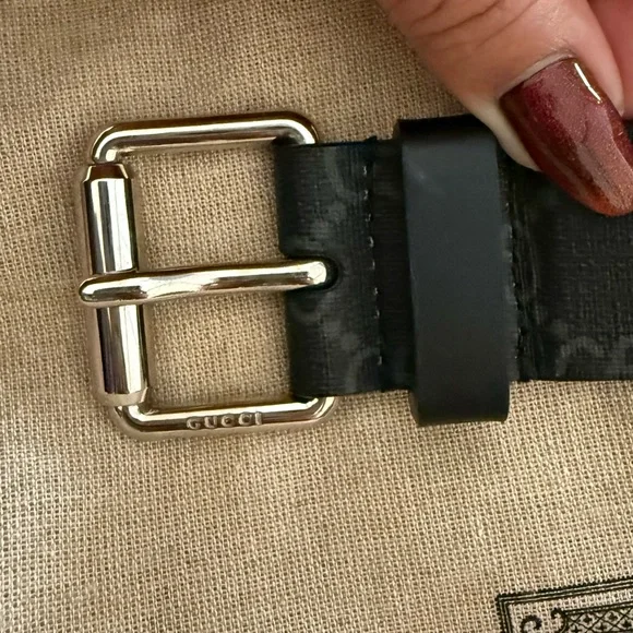 Authentic Men’s Gucci Kingsnake Black Belt - Picture 5 of 9